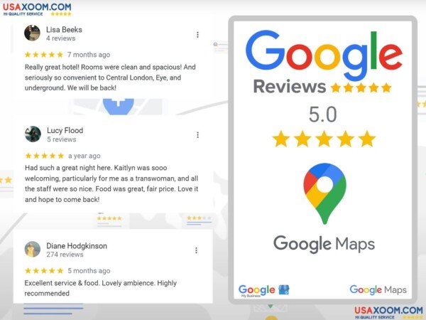 Acheter le service d'évaluation de Google Maps sur Reviews Buzz